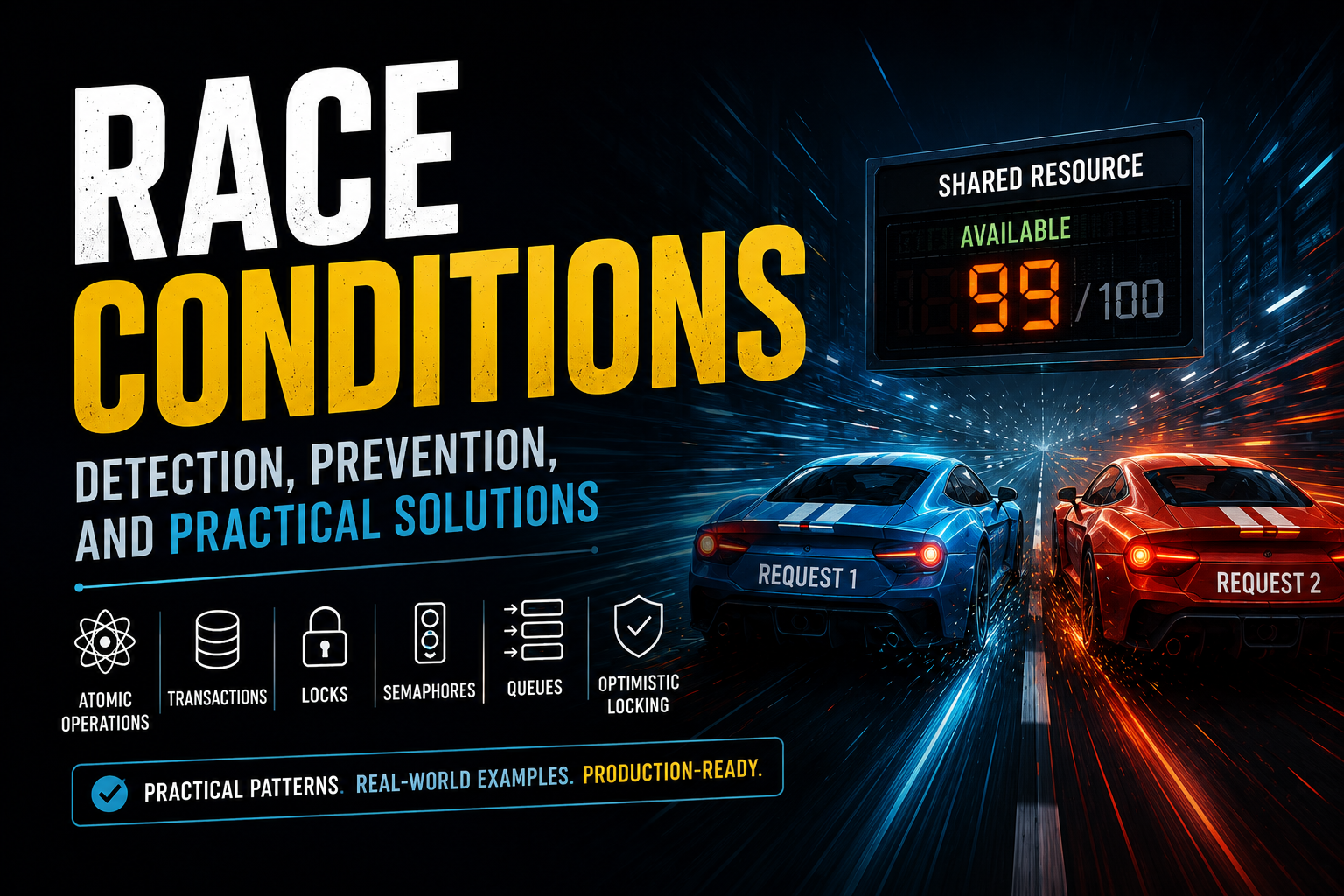 Race Conditions in Production: Detection, Prevention, and Practical Solutions